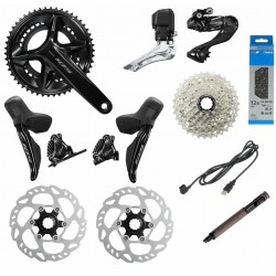 SHIMANO 105 Di2 R7170 Group Set 2x12 Aynakol 50/34 172,5 mm 