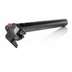 XLC sele borusu Pro SL SP-R01 Ø 27,2 mm, 400 mm, siyah, 16 mm ofset