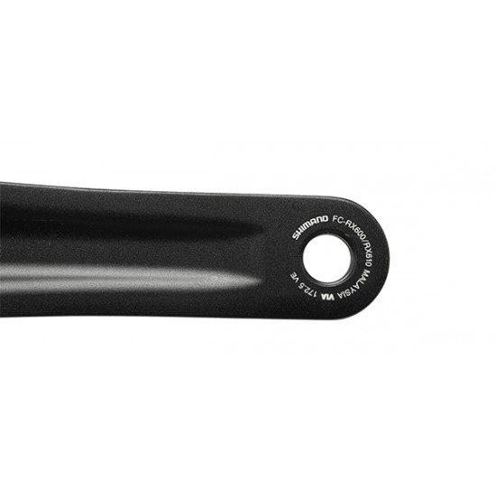 Shimano GRX FC RX600 sol krank kolu ünitesi 172,5mm Siyah Shimano GRX FC RX600 sol krank kolu ünitesi 172,5mm Siyah