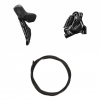 Shimano 105 Di2 ST-R7170+BR-R7170 Vtes Sol Fren Hidrolik Disk Ön Set