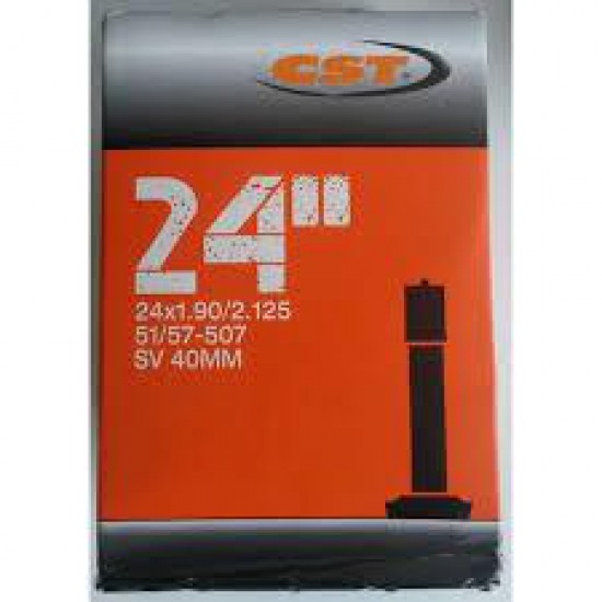 CST 24x1.95 AV Kalın Sibop İç Lastik CST 24x1.95 AV Kalın Sibop İç Lastik