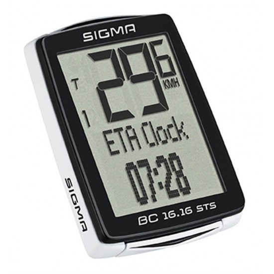 Kilometre Saati SİGMA BC-16.16 STS Kablosuz Kilometre Saati SİGMA BC-16.16 STS Kablosuz