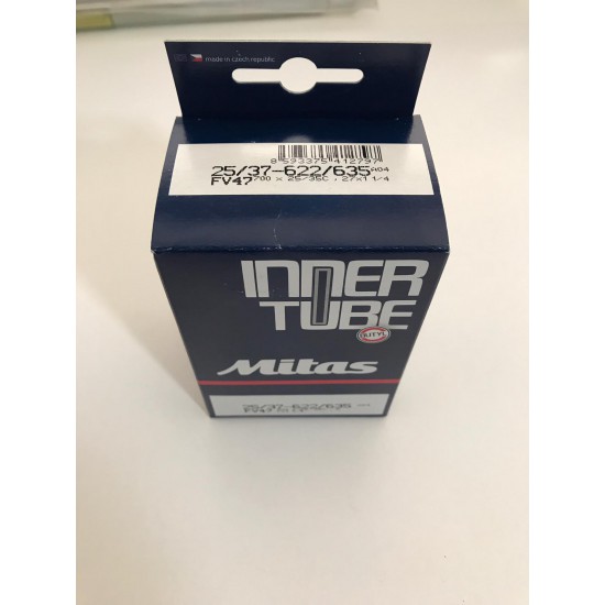 Mitas 700x25/35 Fv 47mm İç Lastik Mitas 700x25/35 Fv 47mm İç Lastik