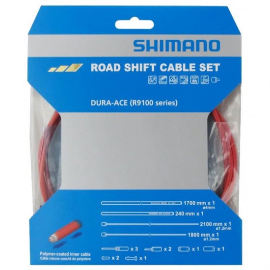 Shimano BC9000 Kırmızı Vites Kablosu Shimano BC9000 Kırmızı Vites Kablosu