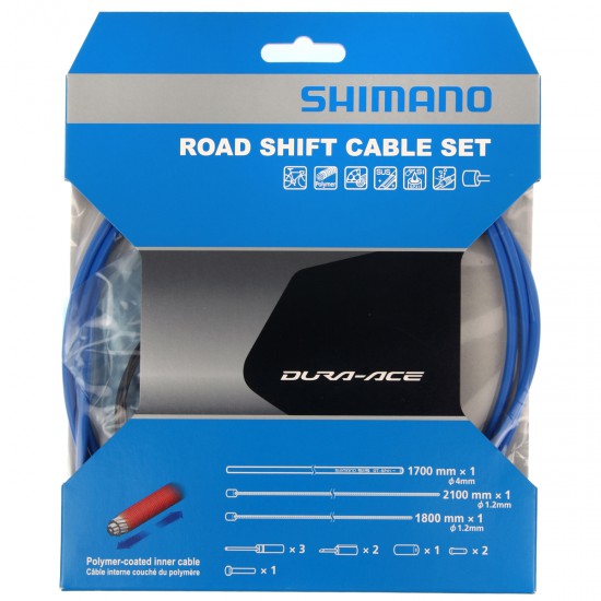 Shimano Dura-Ace 9000 Vites Kablo Set Turuncu Shimano Dura-Ace 9000 Vites Kablo Set Turuncu
