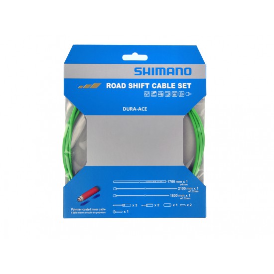 Shimano Dura-Ace 9000 Vites Kablo Set Turuncu Shimano Dura-Ace 9000 Vites Kablo Set Turuncu
