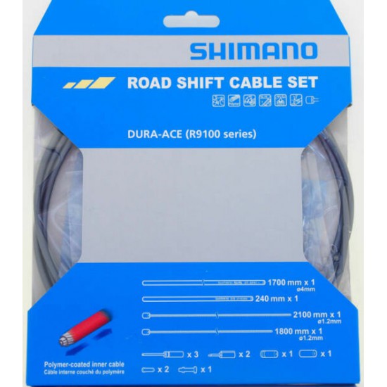 Shimano Dura-Ace R9100 Vites Kablo Set Gri