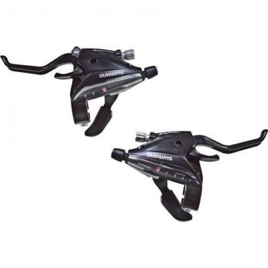 Shimano ST-EF65 3x8s Vites Fren Kolu Siyah Gri