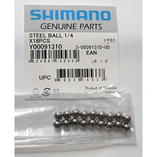 Shimano Stainless 1/4 18 Arka Göbek Bilyası Shimano Stainless 1/4 18 Arka Göbek Bilyası